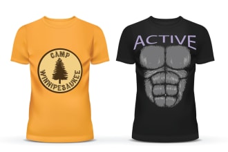 do trendy t shirt design within 24hrs