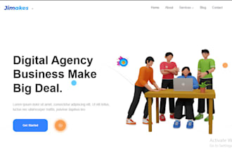 develop for a wordpress website
