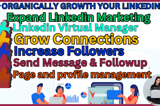 send message grow fast linkedin connections and followers do marketing
