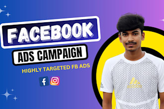 be your facebook ads expert and manage your ads campaign
