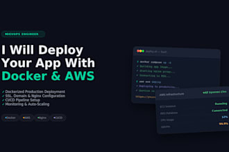 deploy your app with docker and AWS