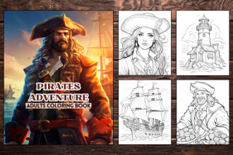 create kids and adults coloring book pages for amazon kdp