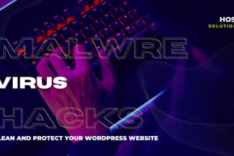 clear your wordpress website from malware,hack,redirection