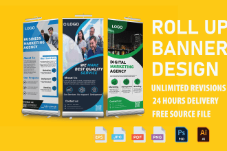 design roll up retractable pull up pop up banner signage yard sign billboards