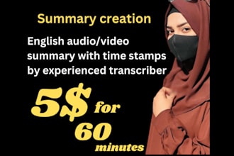 create time stamps in youtube video or any english video