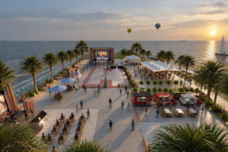 design 3d events, festivals, resorts and parks