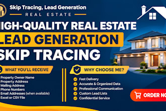 find motivated seller leads and skip trace property owners