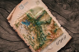 design a custom treasure map