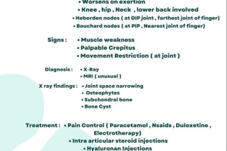 teach you medical topics, provide notes and lecture