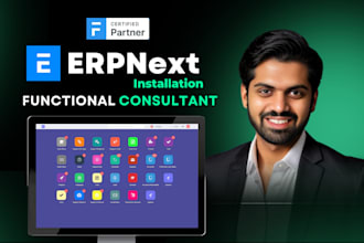 do erpnext self hosting customizations development functional consultant