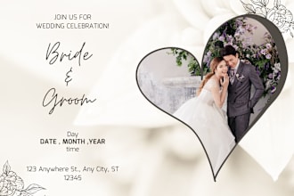 design wedding anniversary flyer