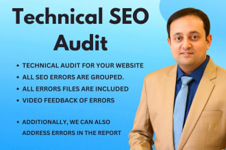 do complete tehnical SEO audit of your website