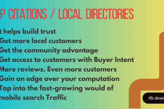 do top 300 USA nap citations local citations and directory submission