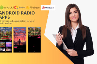 building an radio apps for android with realtime chats