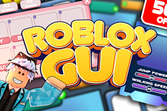 design stunning gui for your roblox game