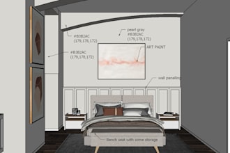 do interior design bedroom, kids bedroom and living room