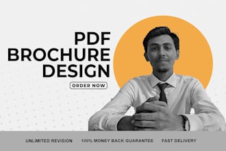 design unique PDF brochure or PDF lead magnet within 12hrs