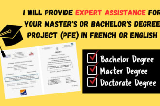 provide expert assistance for your pfe in french or english