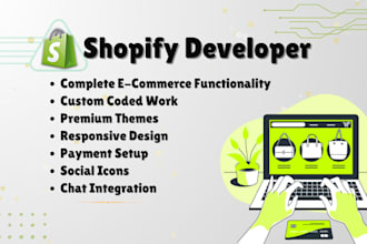 develop or revamp high conversion shopify store
