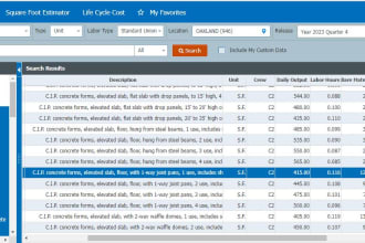 do cost estimation and pricing for USA,canada projects using rsmeans