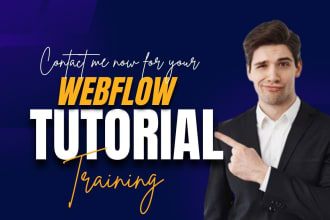 give you online webflow tutorial, redesign webflow website