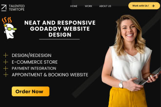 godaddy website design godaddy ecommerce website redesign office cleaning web