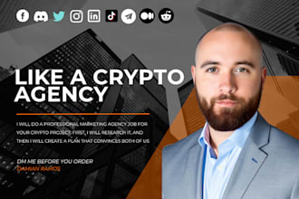 make a marketing agency plan for your crypto project
