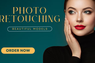 portrait retouch, beauty retouch, model retouch upto 5 photos