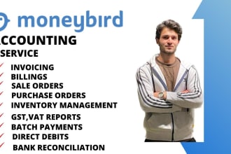 provide bookkeeping service using moneybird for dutch businesses