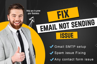 fix wordpress email not sending or spam, contact form issue, gmail SMTP setup