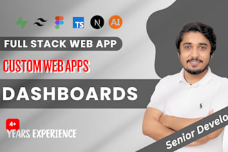 develop headless cms, dashboards in reactjs and nextjs