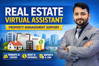 be your real estate virtual assistant and property management support expert