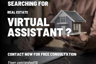 be real estate virtual assistant and property manager