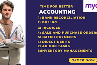 be your monthly accounting bookkeeper in myob accounting