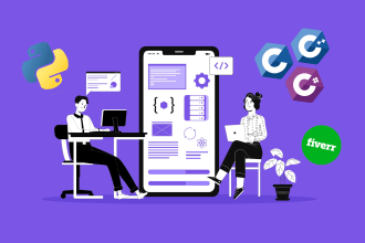 create a desktop application with c, cpp and python