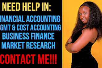 do accounting, finance, market research and business tasks