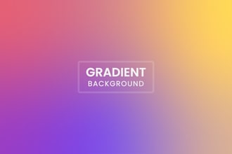 design unique gradient backgrounds