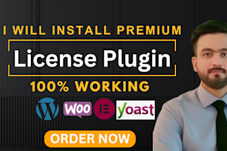 install elementor pro, wp rocket, astra pro, contact form7 plugins updatable