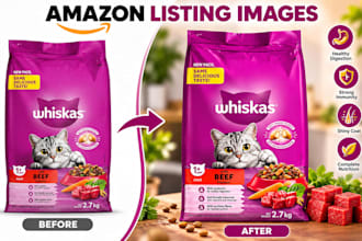 create amazon product listing images, infographics and lifestyle photos