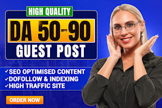 do guest post, authority backlinks, link insertion, niche edit on high da sites