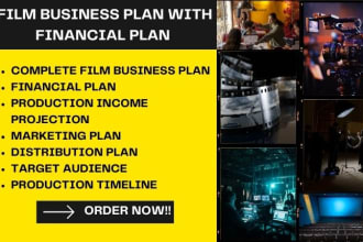 write effective film business plan with financial projection