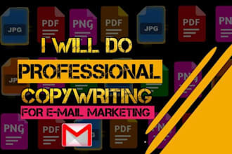do professionally email copywriting