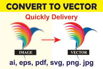 high quality vector tracing restore image high resolution