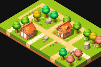create game art for you