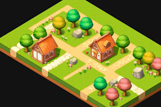 create game art for you