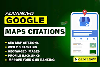 do 16000 google map citation for gmb maps ranking local seo