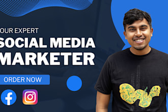 be your social media manager and media planner