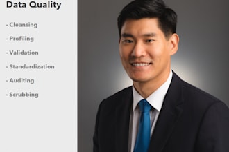 profile, clean, standardize, and enrich your data