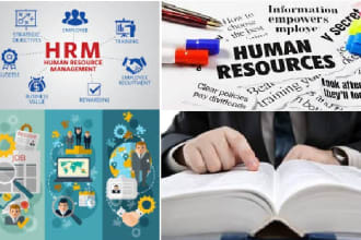 write human resource management essays