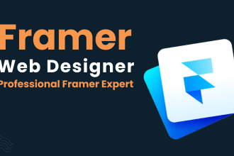 bring your vision to life with framer website design